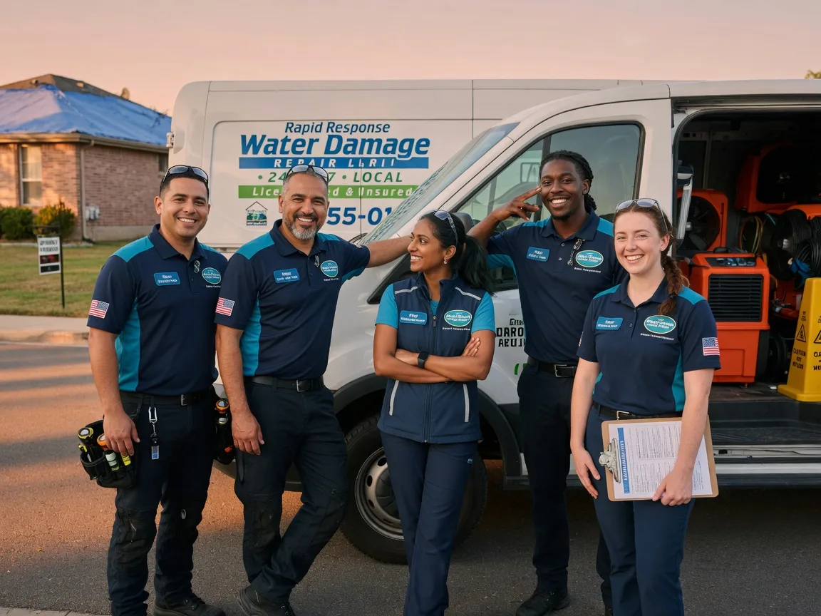 Water Damage Restoration company in Old Glory, TX