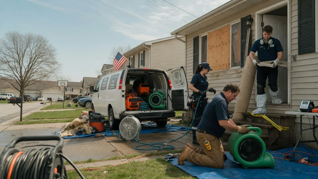 Water Damage Restoration in Old Glory, TX near me